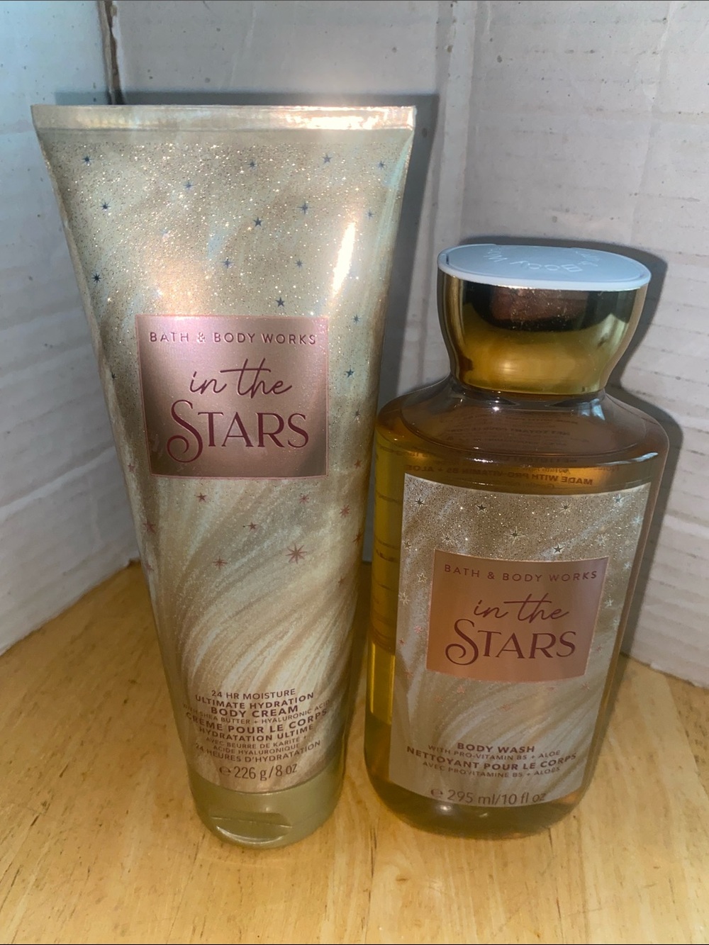 Bath & Body Works In the Stars Body Wash & Cream full size NWT